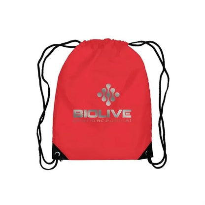 Broadway - Drawstring Pack- 210D Polyester- Metallic imprint