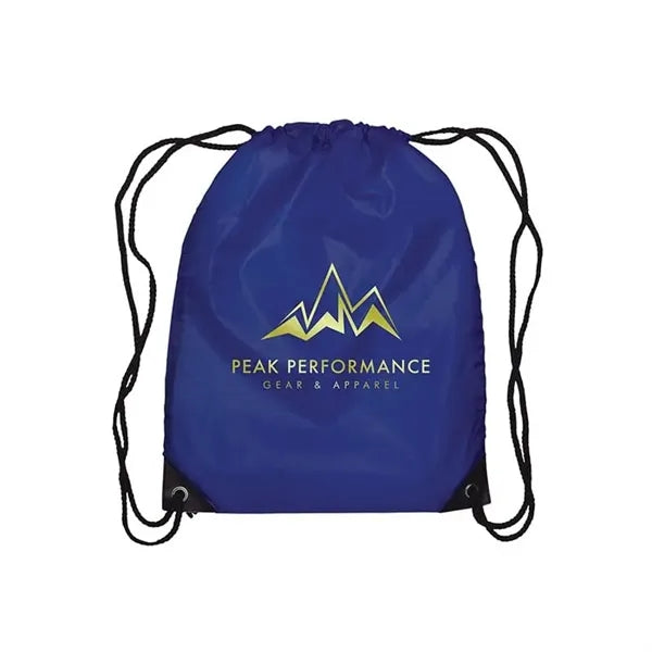 Broadway - Drawstring Pack- 210D Polyester- Metallic imprint