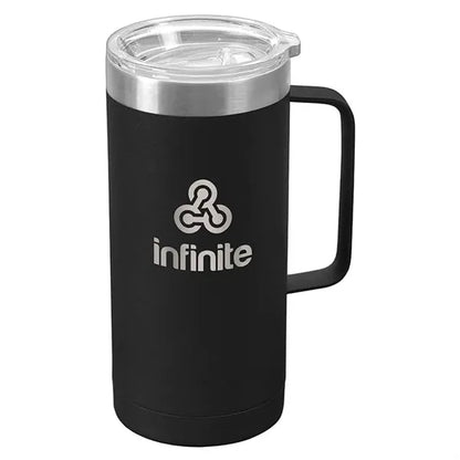Glamping Tall - 17 oz. Double-Wall Stainless Mug - Laser