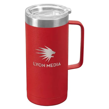 Glamping Tall - 17 oz. Double-Wall Stainless Mug - Laser