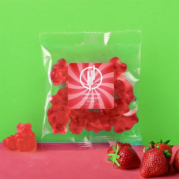 Albanese Strawberry Gummi Bears: Taster Packet