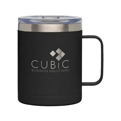 Glamping - 14 oz. Double-Wall Stainless Mug - Laser
