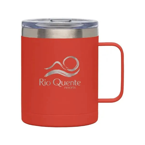 Glamping - 14 oz. Double-Wall Stainless Mug - Laser