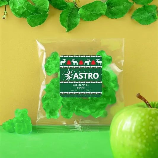 Albanese Green Apple Gummi Bears: Taster Packet