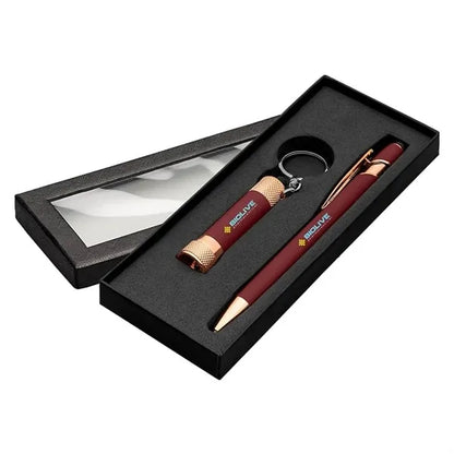 Ellipse & Chroma Softy Rose Gold Classic Window Gift Set