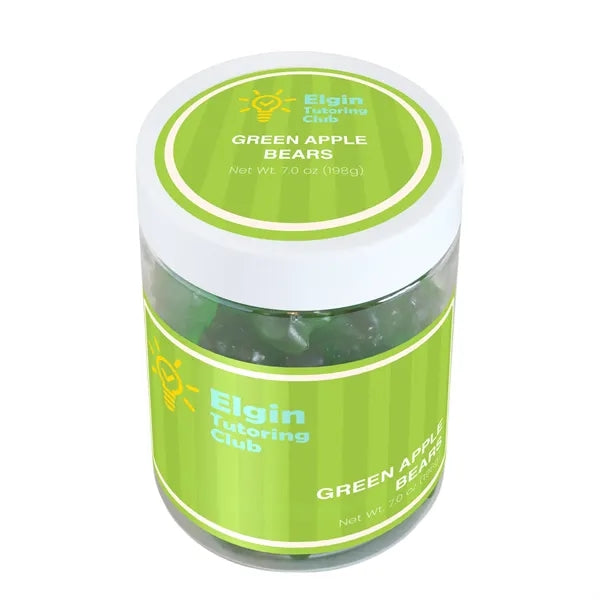 Albanese Green Apple Gummi Bears: Large Jar
