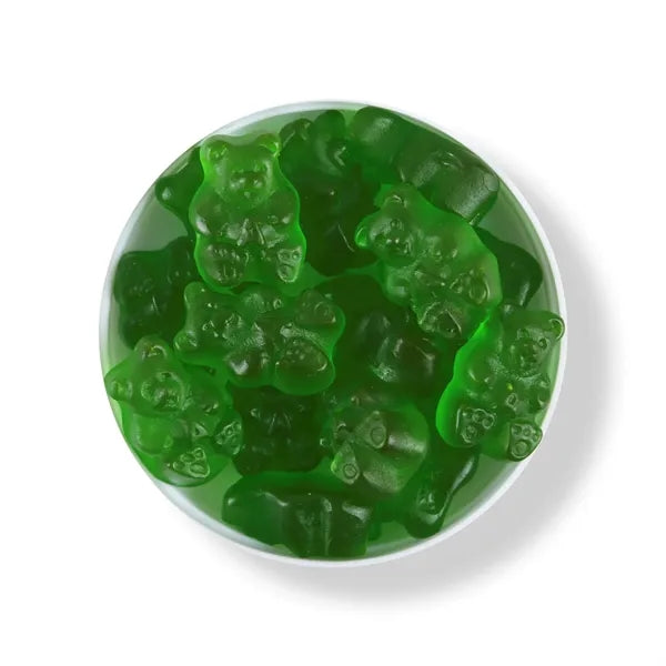 Albanese Green Apple Gummi Bears: Large Jar