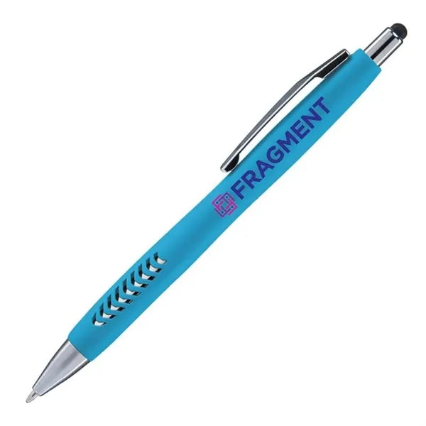 Customizable Soft Gel Pen with Stylus