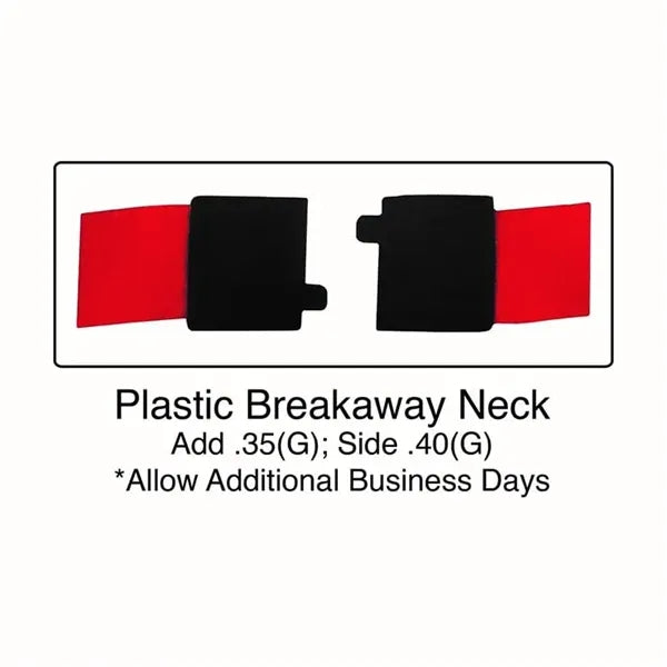 White Lanyard with Full Color Imprint