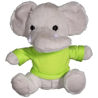 7" Plush Elephant with T-Shirt