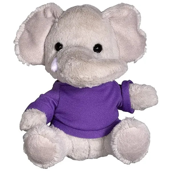 7" Plush Elephant with T-Shirt