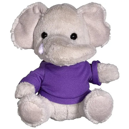 7" Plush Elephant with T-Shirt