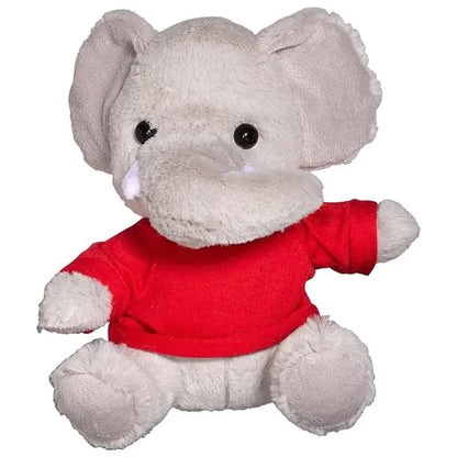 7" Plush Elephant with T-Shirt