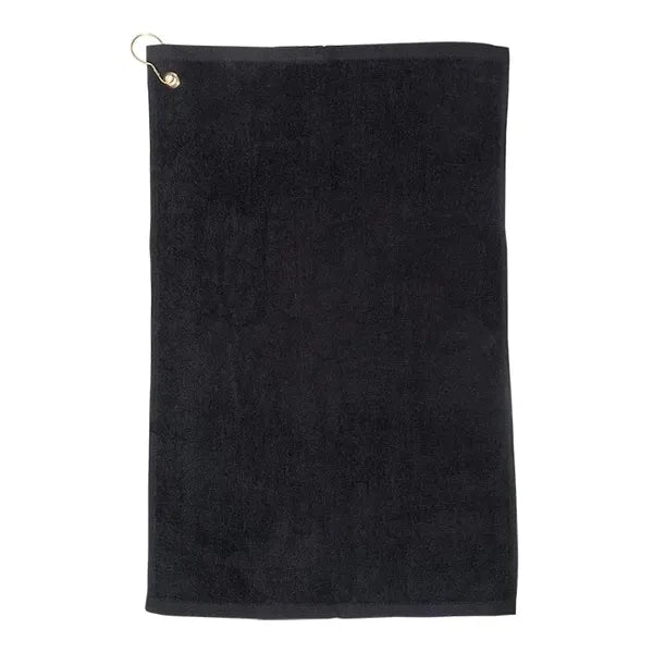 Golf Towel with Grommet and Hook 16" x 25"