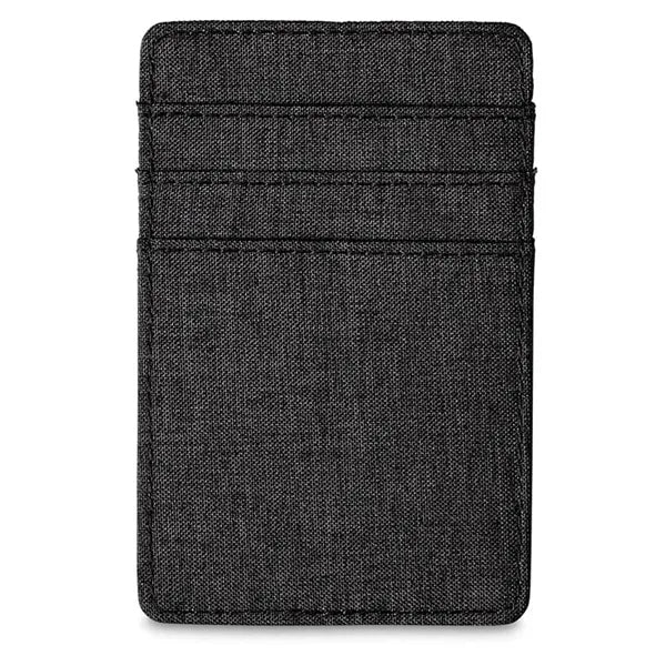 Heathered RFID Wallet with 6 Card Pockets