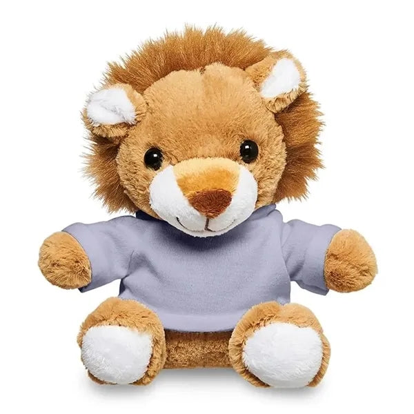 7" Plush Lion with T-Shirt
