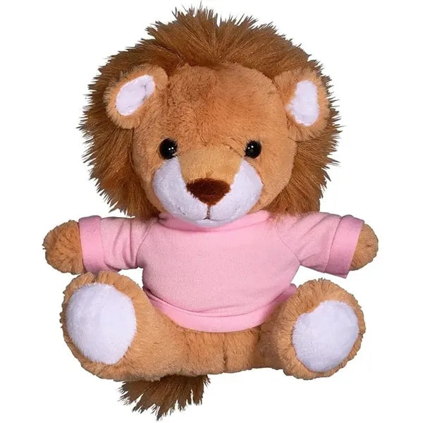 7" Plush Lion with T-Shirt