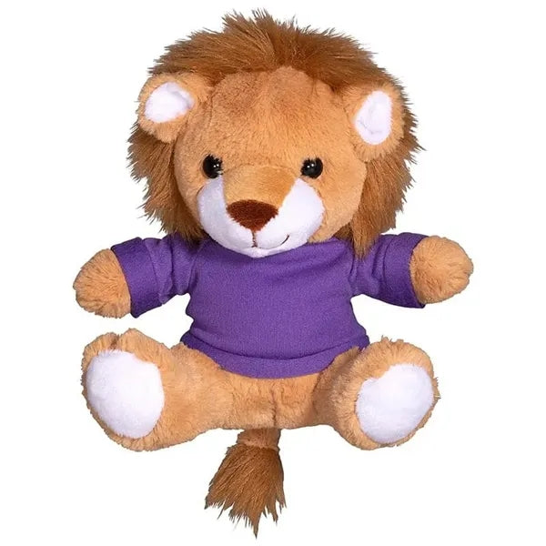 7" Plush Lion with T-Shirt