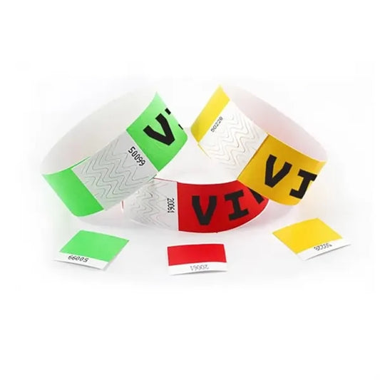 Custom Tyvek Wrist Band Stub