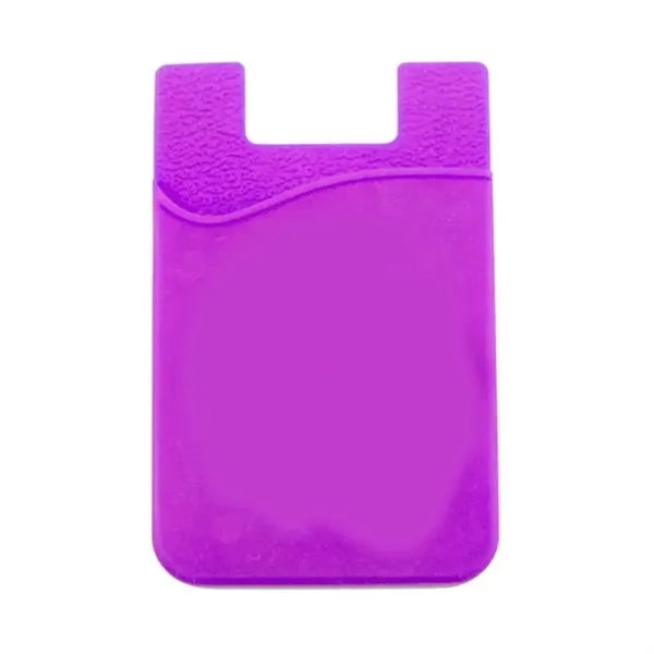Silicone Cell Phone Smart Phone Wallet Card Holder