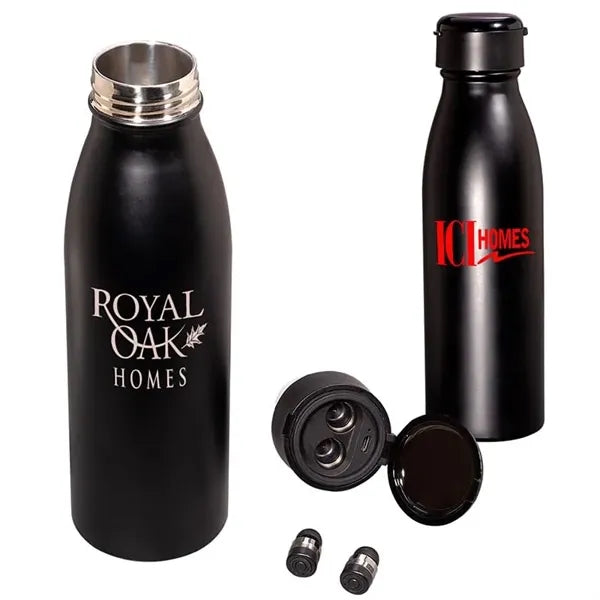 600ml 20 Oz. Insulated Bottle with Wireless Earbud