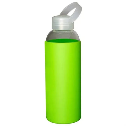550ml 18 Oz Glassware with Vibrant Silicone Sleeve