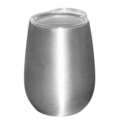 10 oz. Stemless Vacuum Wine Tumbler with Lid