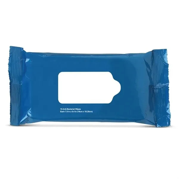 Antibacterial Wet Wipes in Pouch