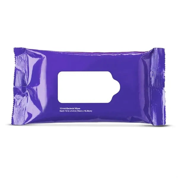 Antibacterial Wet Wipes in Pouch