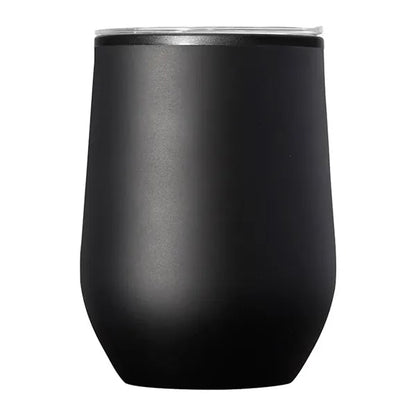 Stainless 12oz Stemless Wine Tumbler With Lid