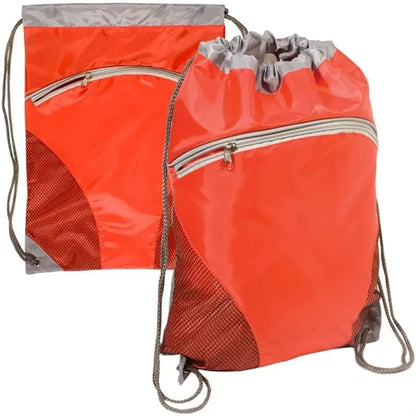 Two-tone Drawstring Bag
