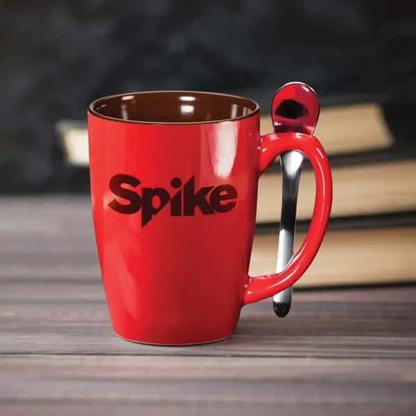 Roberta Mug & Spoon - 16oz - Imprinted