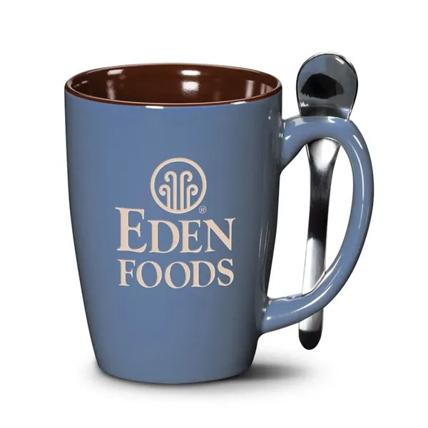 Roberta Mug & Spoon - 16oz - Deep Etch
