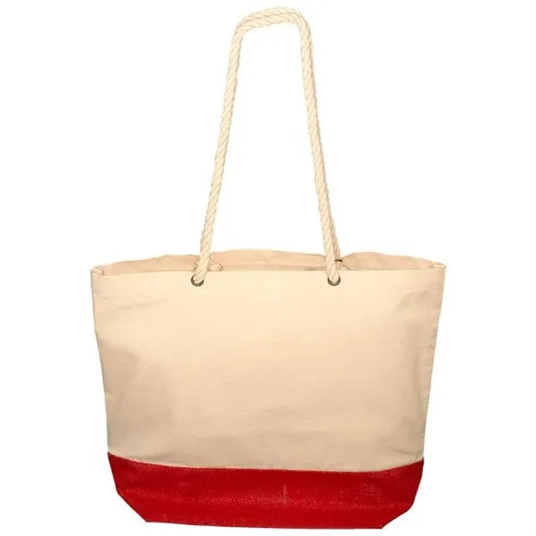 Zing Cotton & Jute Tote