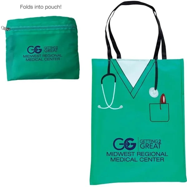 Limited Edition Scrub-designed Tote