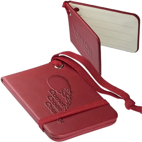 Faux Leathered Suitcase Label