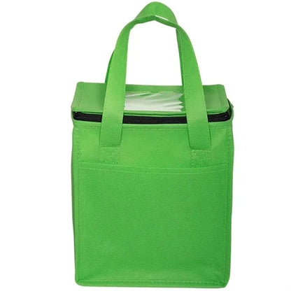 Non-Woven Cubic Lunch Bag with ID Slot