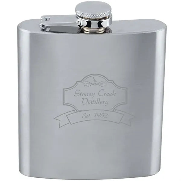 Durable 177 mL Stainless Steel Flask