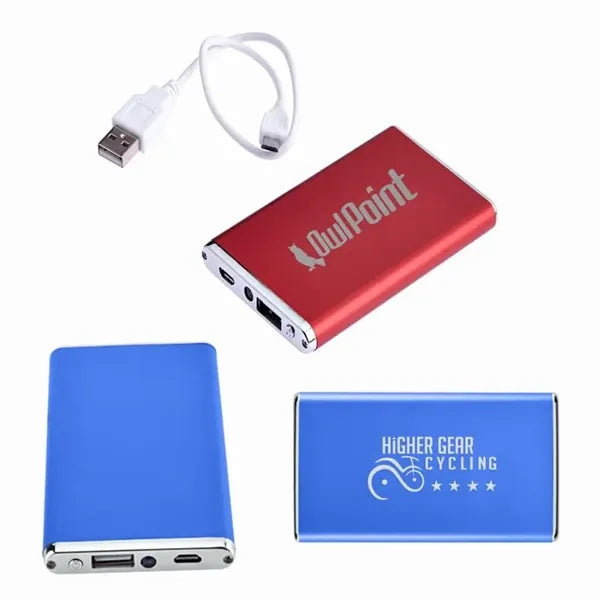 Ultra-Slim Power Bank Charger - UL Certified
