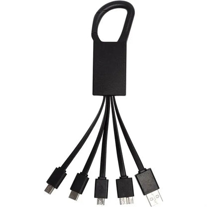 4-in-1 Octopus Charging Cable Micro, Mini, USB c, USB 3