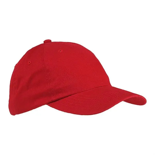 6-Panel Brushed Twill Cap