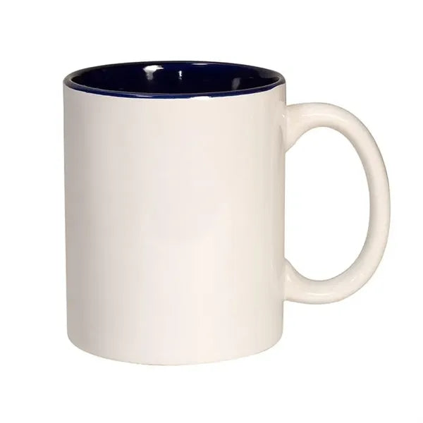 11 oz. Two Tone C-Handle Mug