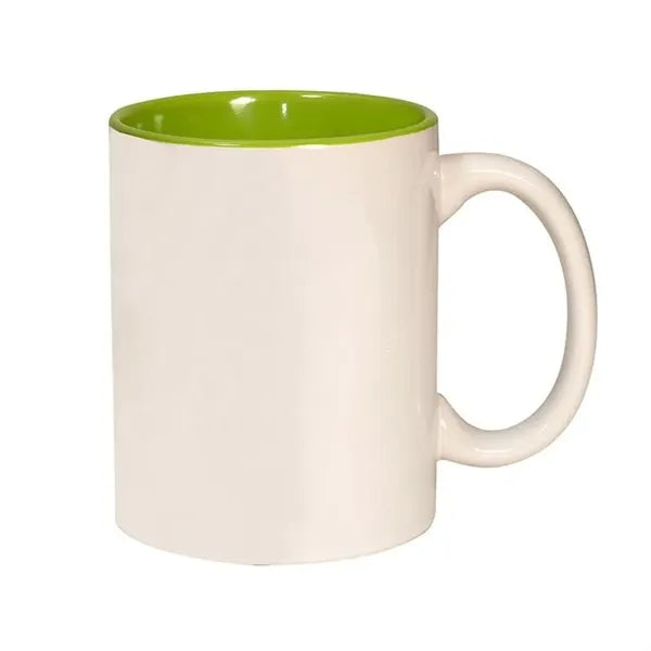 11 oz. Two Tone C-Handle Mug