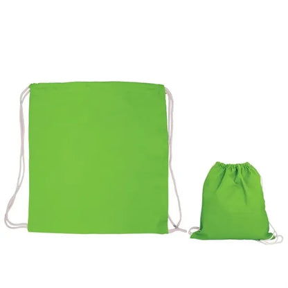 Cotton Drawstring Backpack