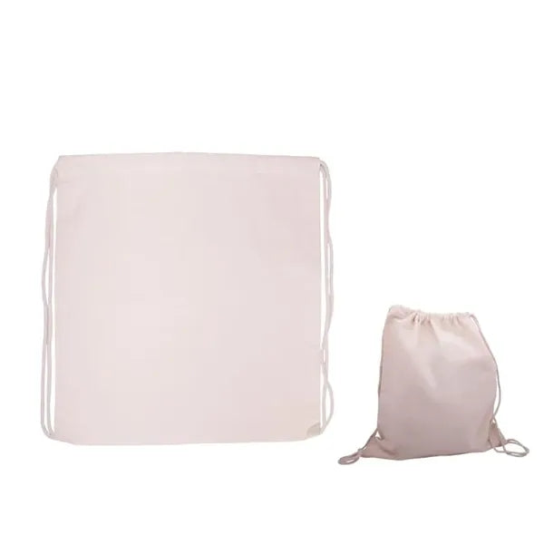 Cotton Drawstring Backpack