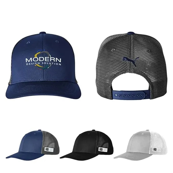 PUMA Golf Adult 110 Snapback Trucker Cap