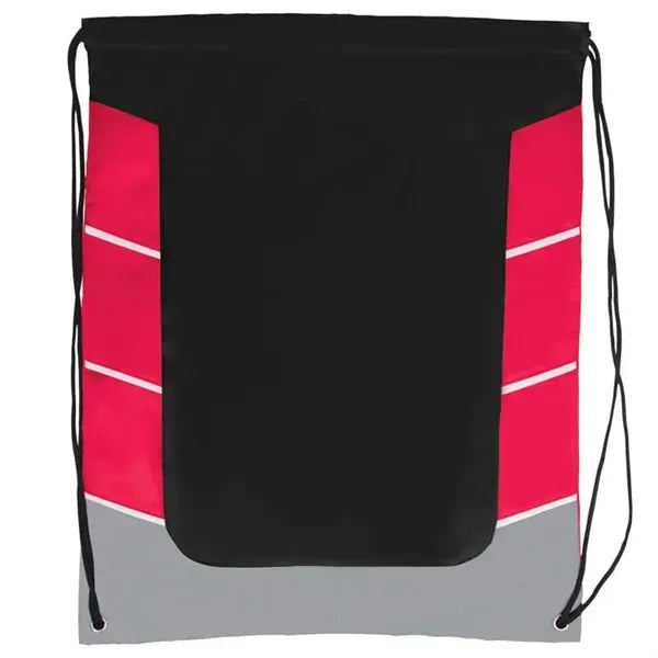 Color Block Drawstring Backpack