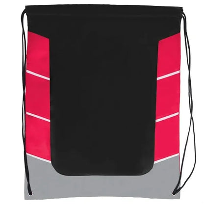 Color Block Drawstring Backpack