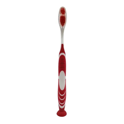 Stand Up Suction Toothbrush With Tongue Scraper