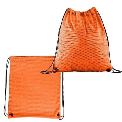 Sports Jersey Mesh Drawstring Backpack